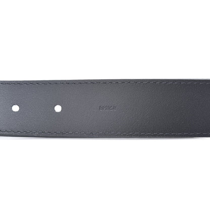 Louis Vuitton Calfskin 35mm Pont Neuf Belt 85 34 Black 5 of 7