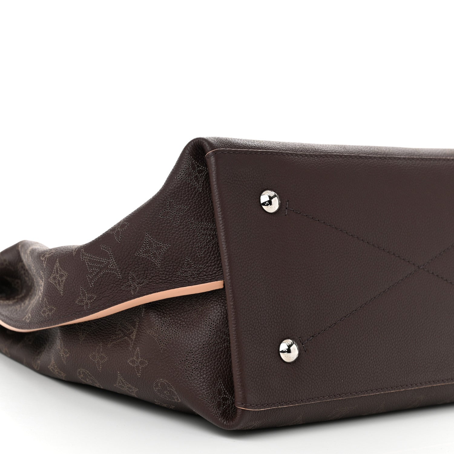 Louis Vuitton Mahina Carmel Hobo Chocolate 8 of 9