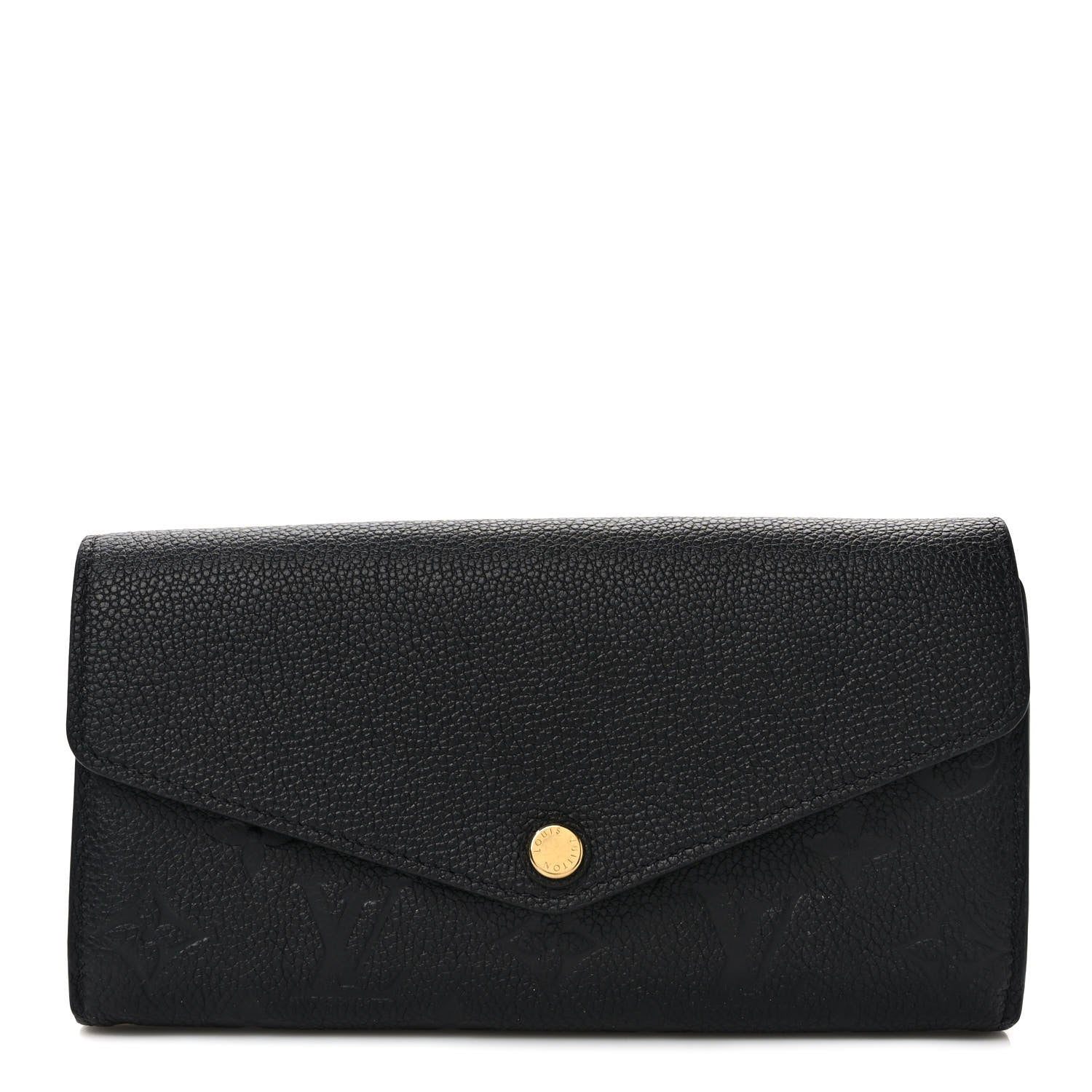 Louis Vuitton Empreinte Sarah Wallet NM Black 1 of 6