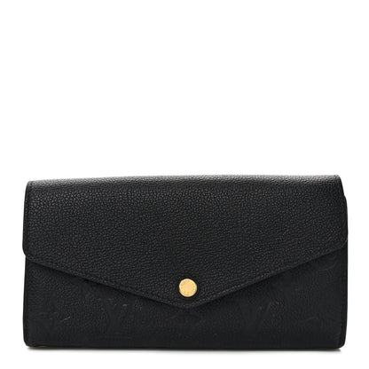 Louis Vuitton Empreinte Sarah Wallet NM Black 1 of 6
