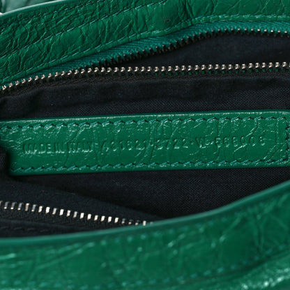 Balenciaga Agneau Classic Silver Hardware S City Magic Green 7 of 19