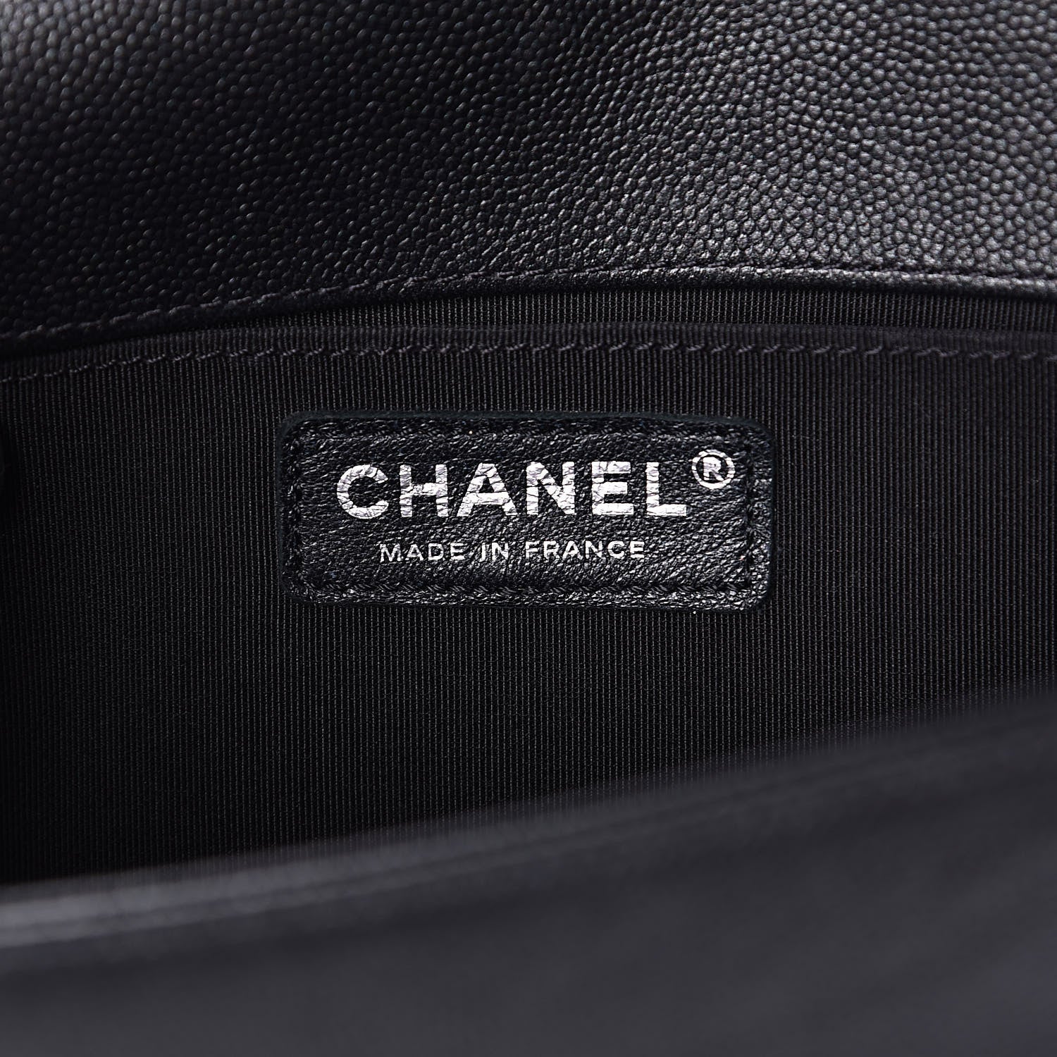Chanel Caviar Quilted Medium Boy Flap So Black 6 of 11