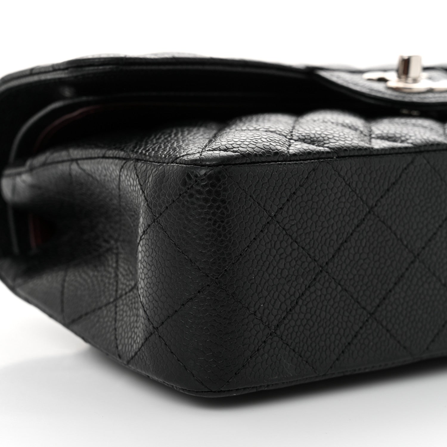 Chanel Caviar Quilted Small Double Flap Black 9 of 12