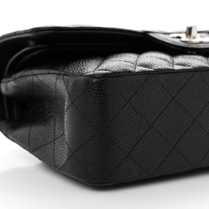 Chanel Caviar Quilted Small Double Flap Black 9 of 12