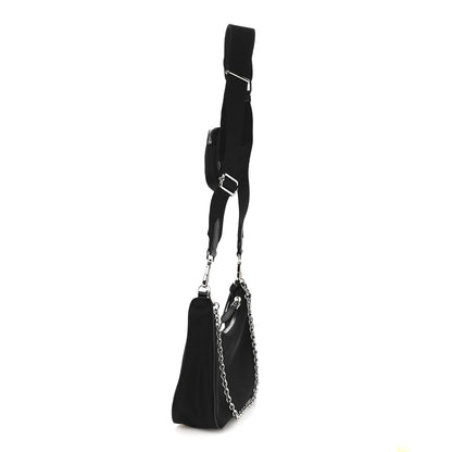 Prada Re-Nylon Saffiano Re-Edition 2005 Shoulder Bag Black 3 of 12