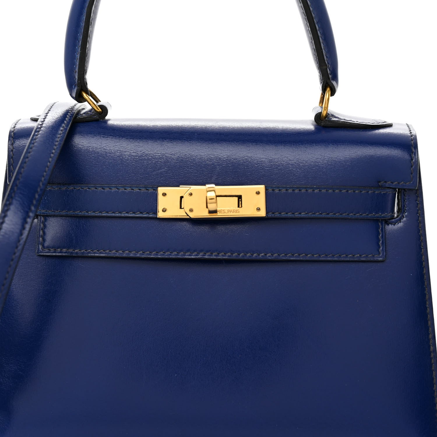 Hermes Box Mini Kelly Sellier 20 Bleu Saphir 8 of 14