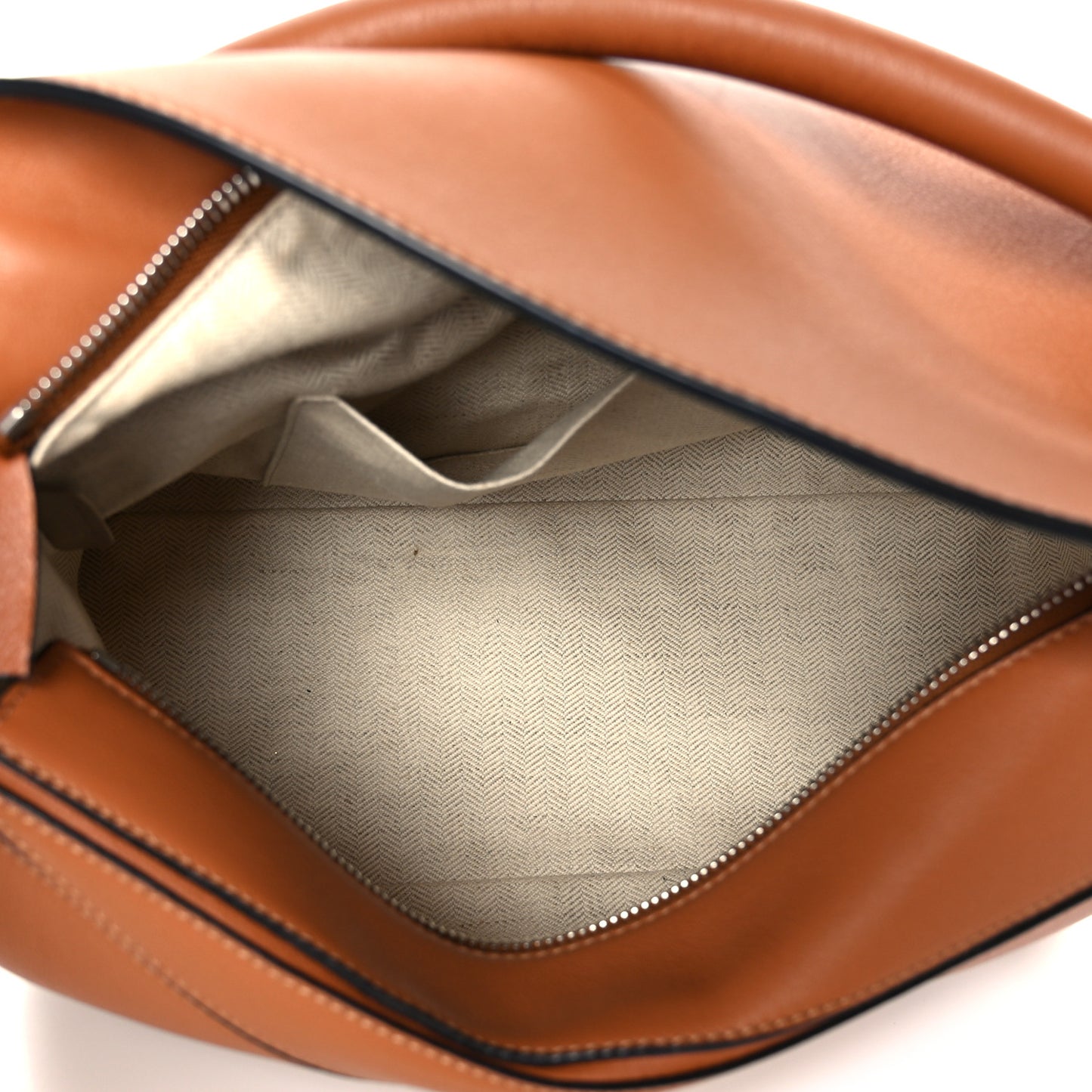 Calfskin Medium Puzzle Bag Tan