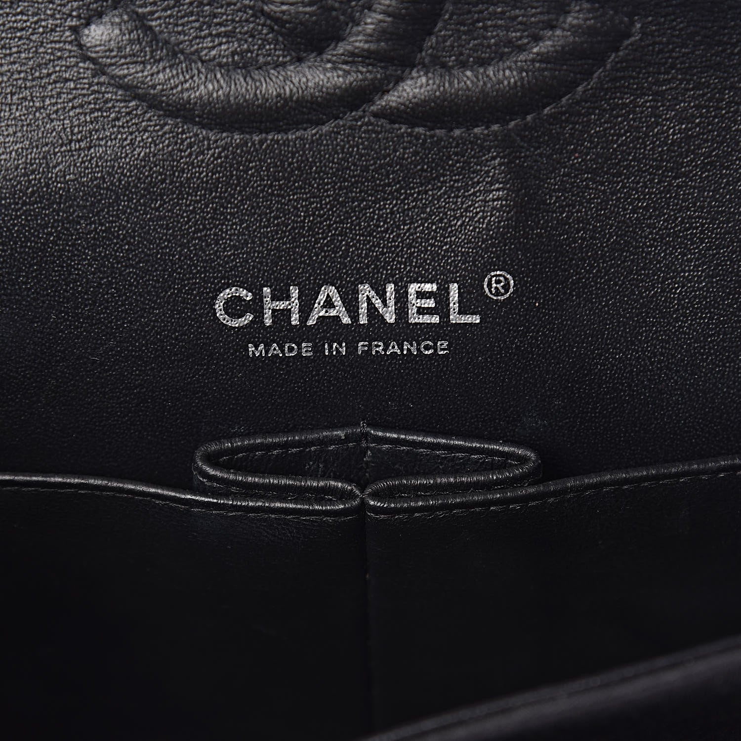 Chanel Jersey Quilted Medium Double Flap Black 6 of 11