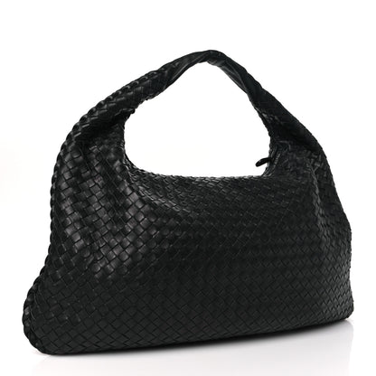Bottega Veneta BOTTEGA VENETA Nappa Intrecciato Maxi Veneta Hobo Black 3 of 9