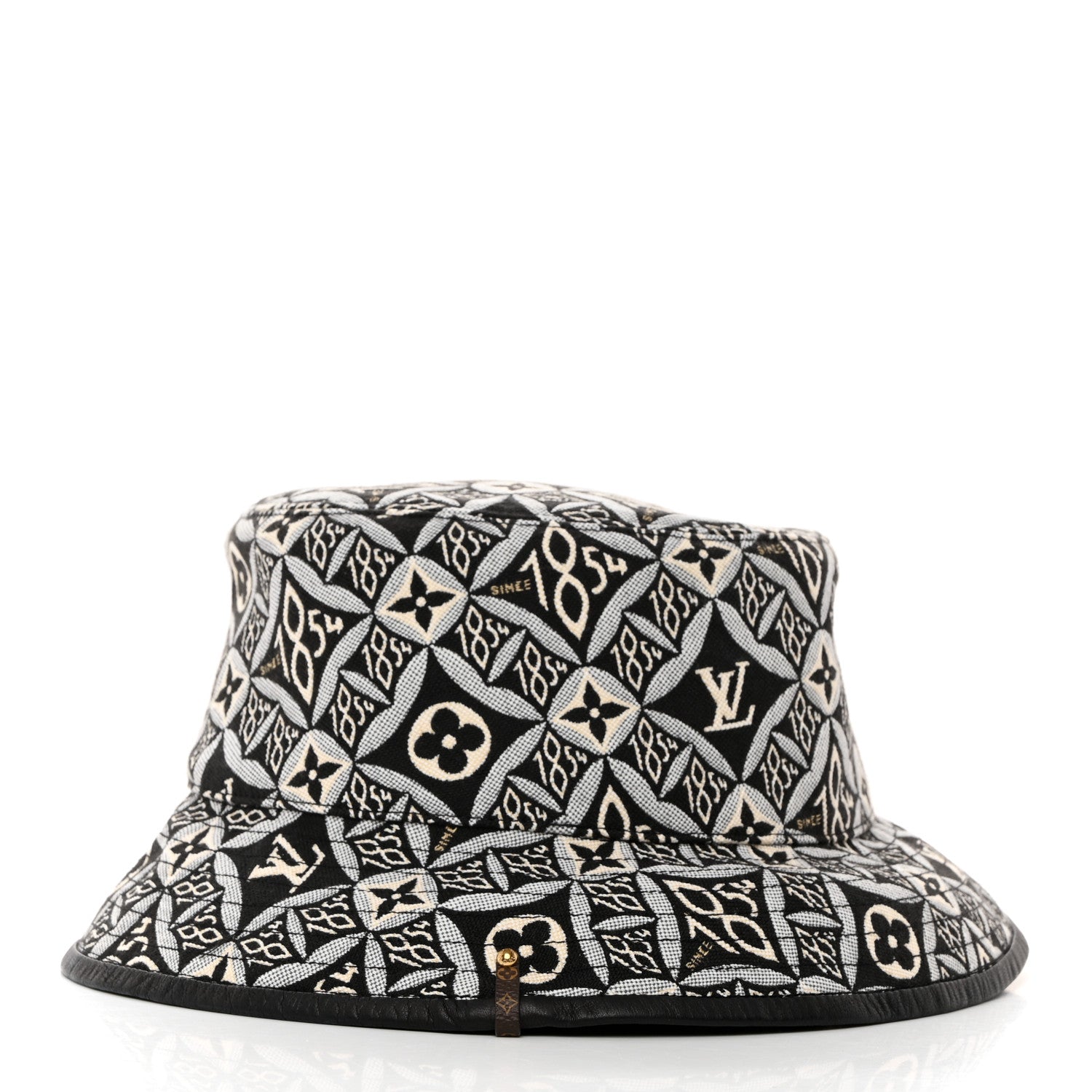Louis Vuitton Jacquard Since 1854 Bucket Hat M Grey 7 of 10