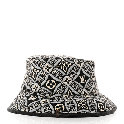 Louis Vuitton Jacquard Since 1854 Bucket Hat M Grey 7 of 10