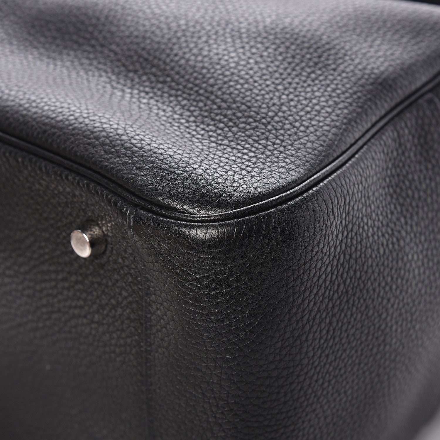 Hermes Taurillon Clemence Lindy 34 Black 10 of 13