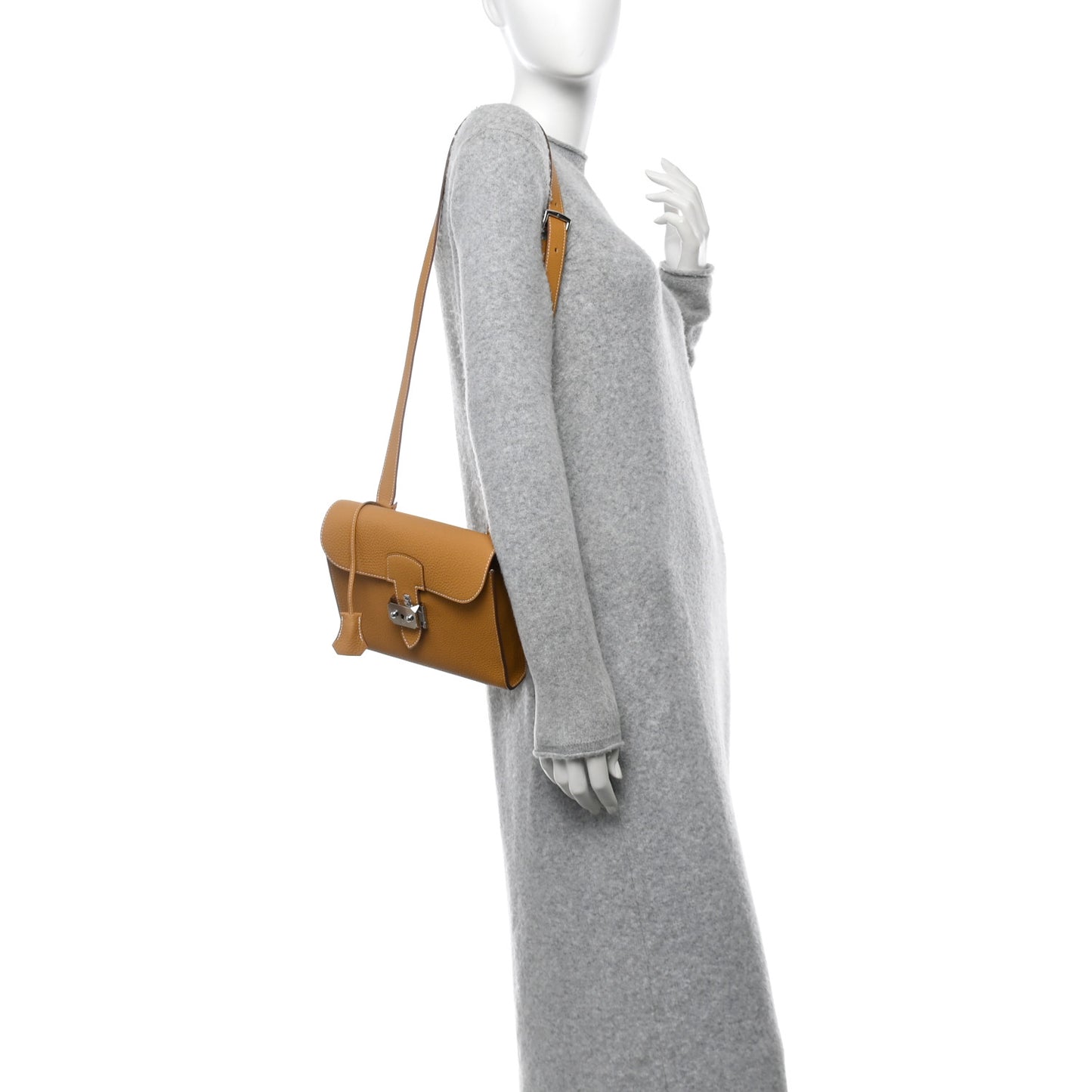 Togo Sac A Depeches 21 Messenger Bag Naturel Sable