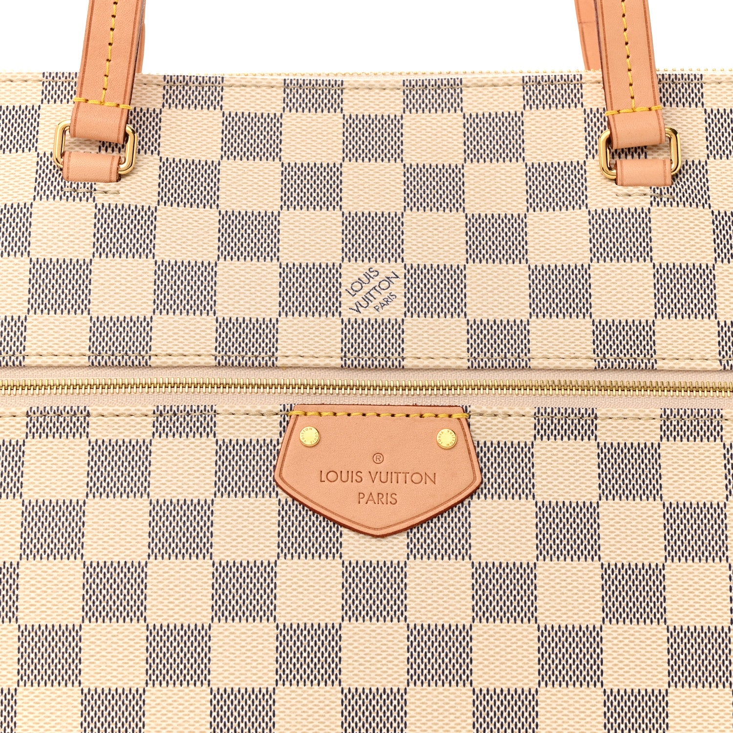 Louis Vuitton Damier Azur Iena MM 8 of 10