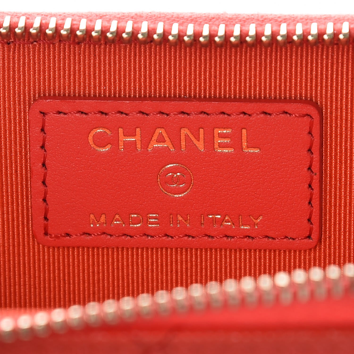 Chanel Caviar Quilted Key Holder Case Red 5 of 7