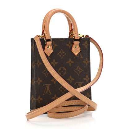 Louis Vuitton Monogram Petit Sac Plat 3 of 11