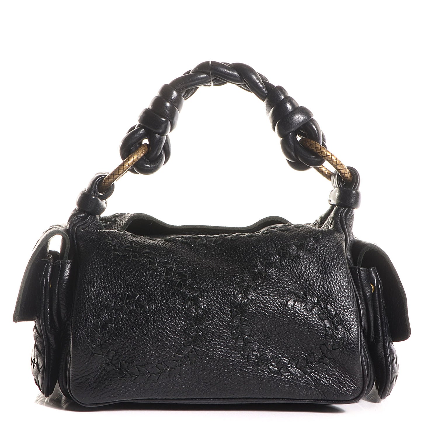 Cervo Woven Cocker Hobo Nero Black