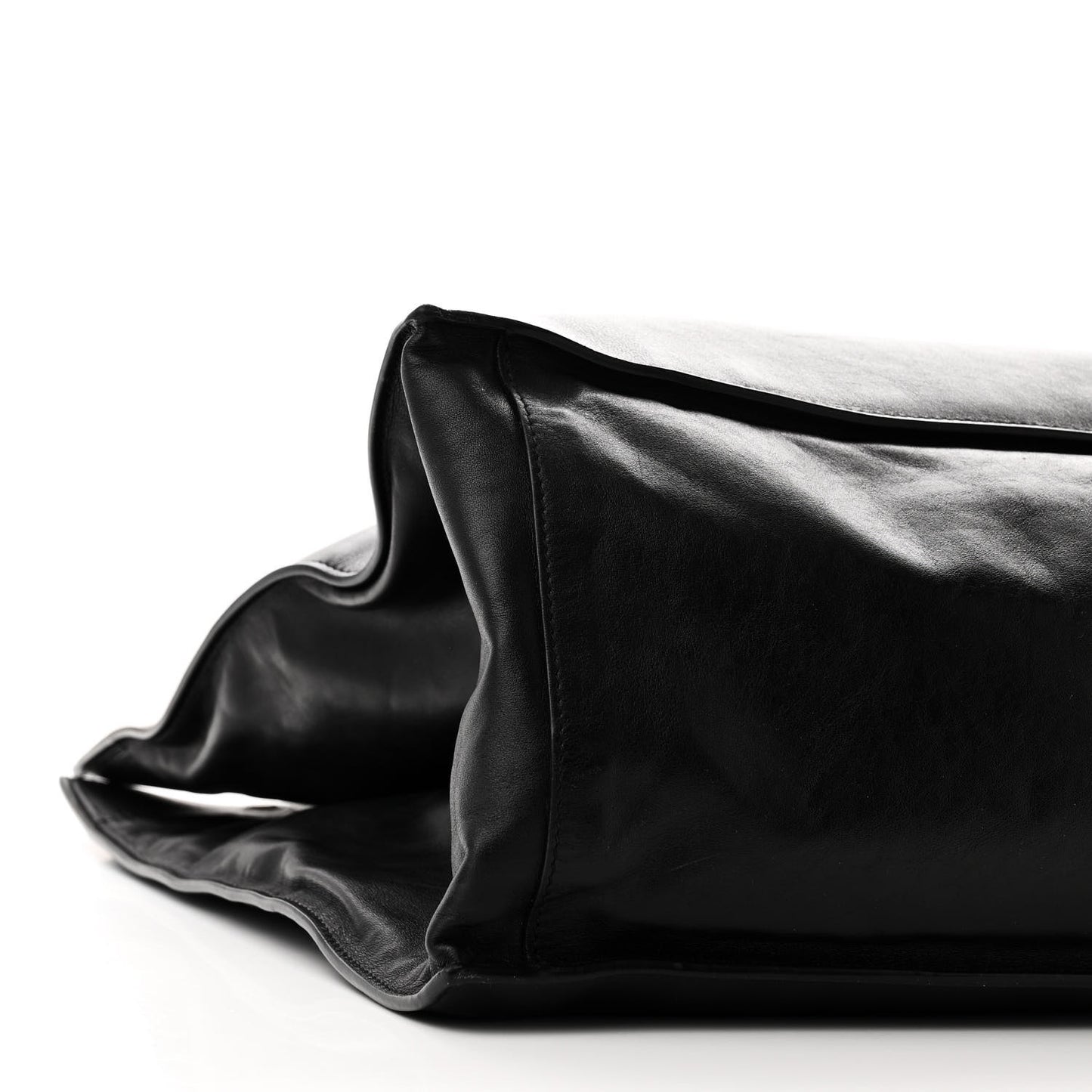 Vitello Large Rive Gauche Tote Black