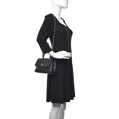 Chanel Caviar Quilted Mini Coco Handle Flap Black 2 of 14