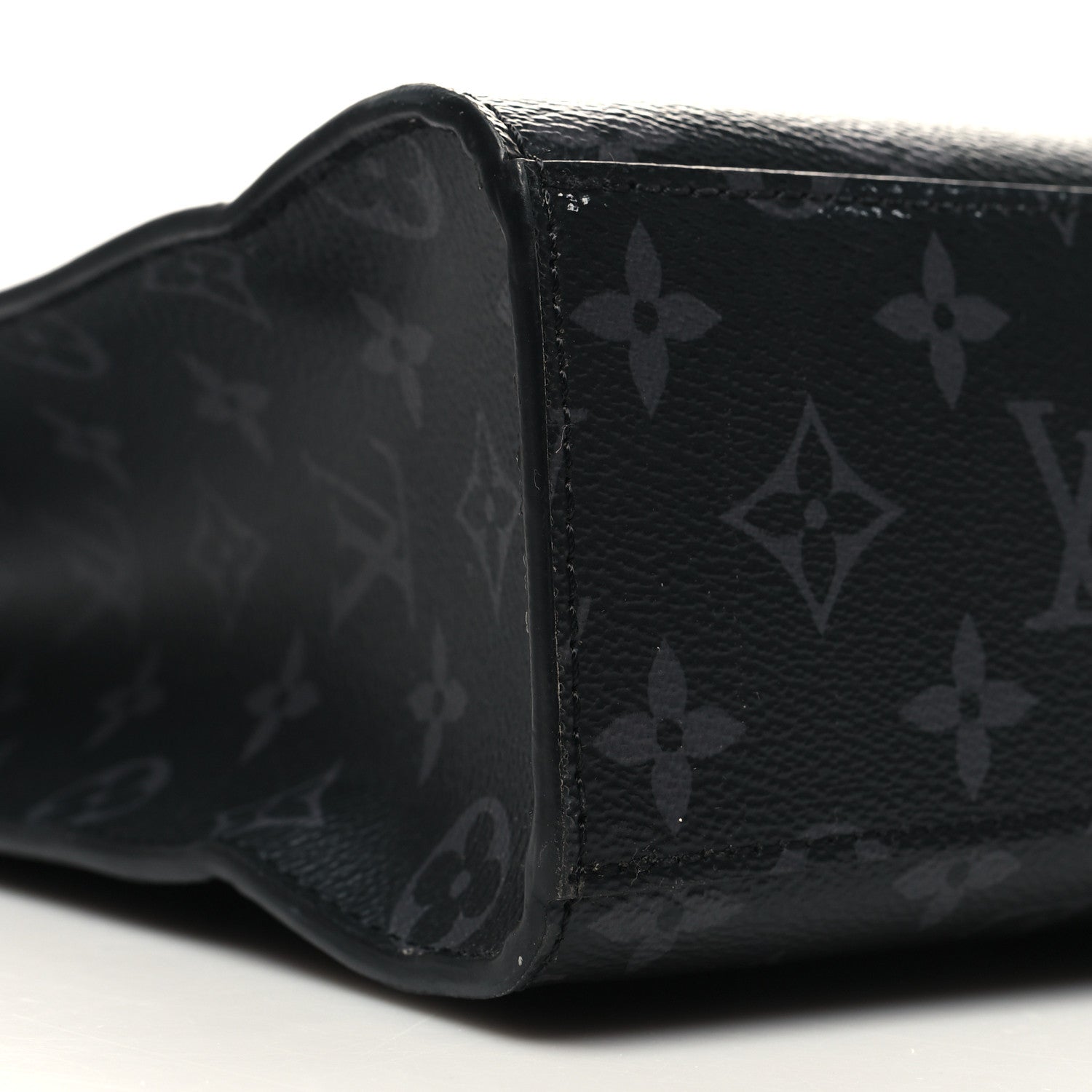 Louis Vuitton Monogram Eclipse Sac Plat Horizontal Zipper 8 of 10