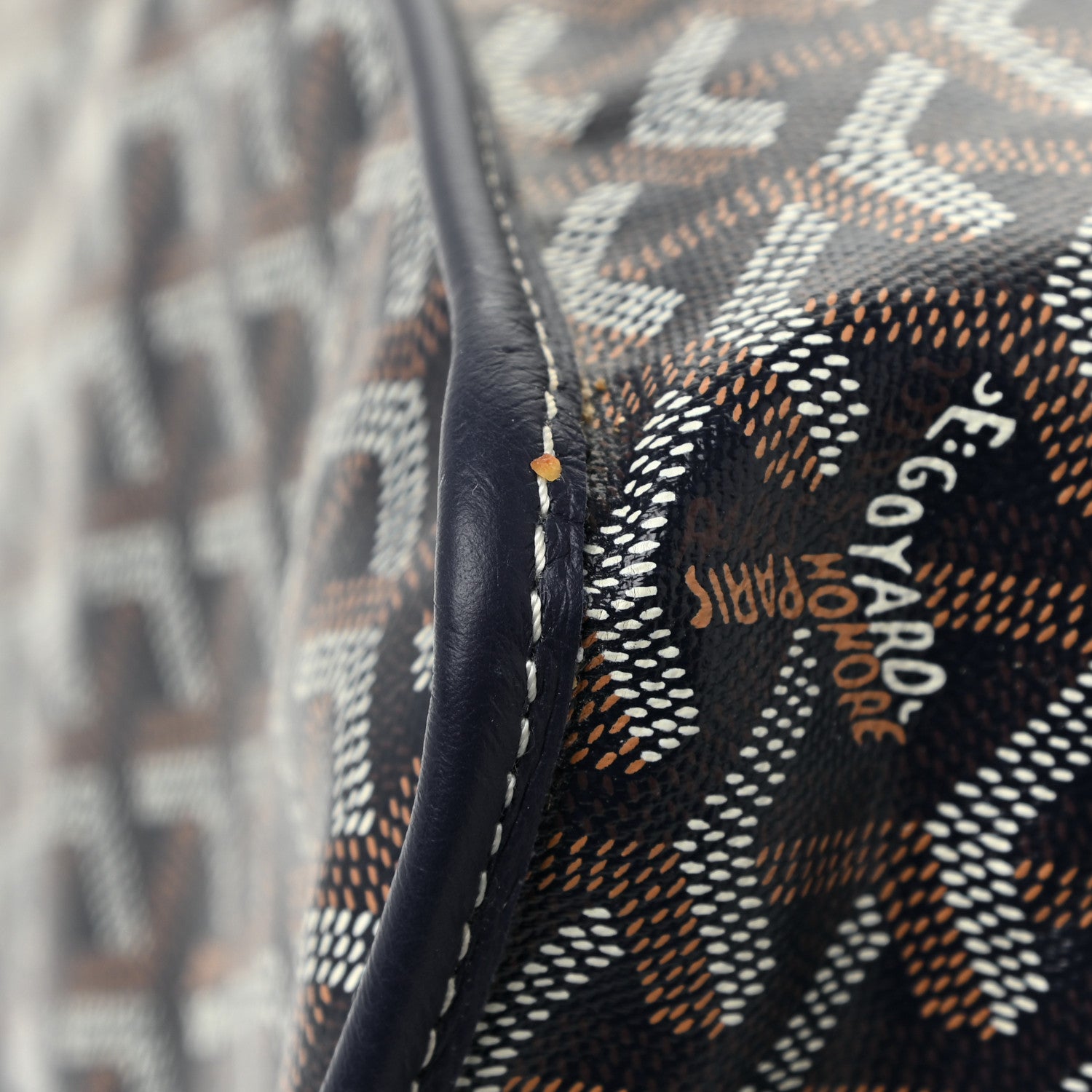 Goyard Goyardine Reversible Anjou PM Navy 15 of 15