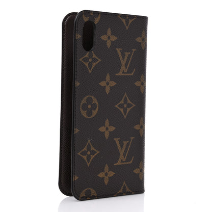 Louis Vuitton Monogram iPhone XS Max Folio Case 3 of 6