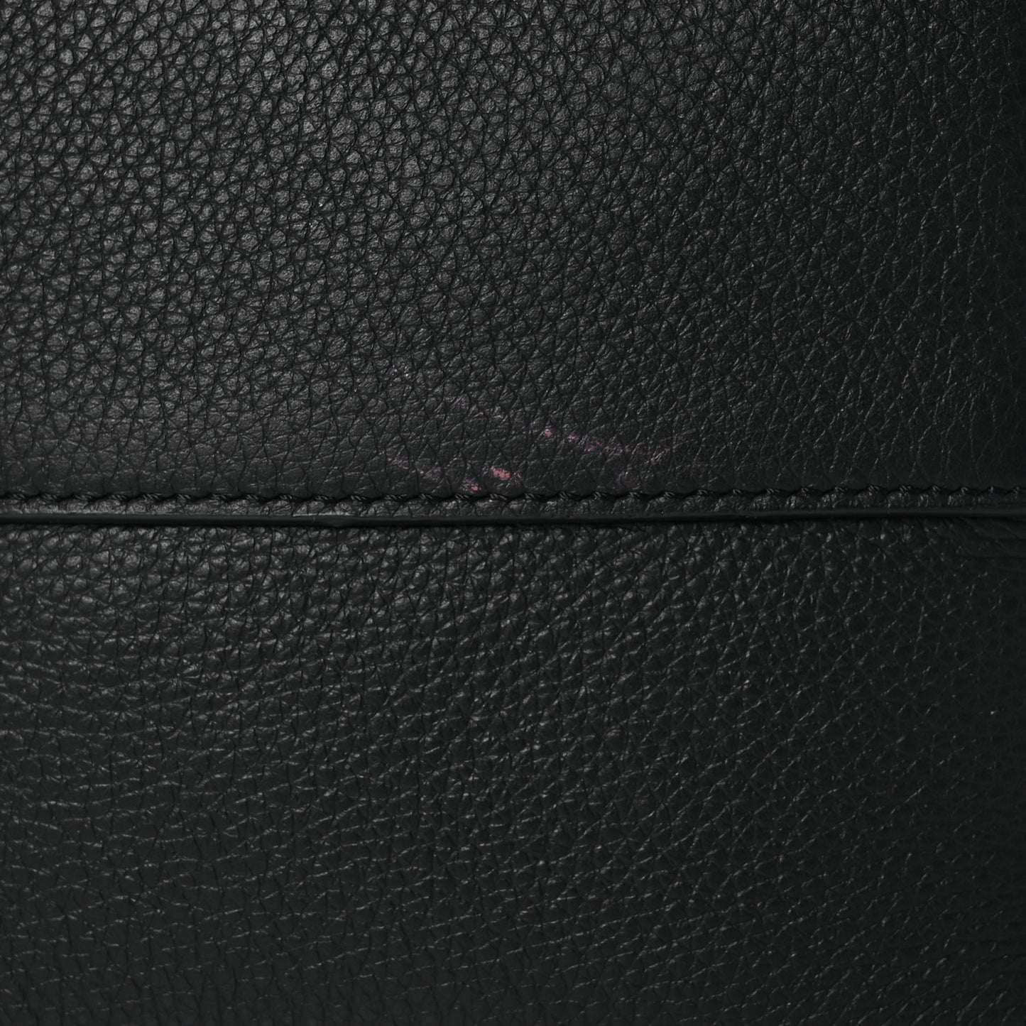 Grained Calfskin Small N/S Park Tote Black