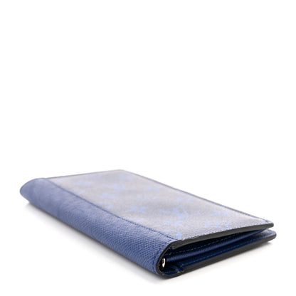 Louis Vuitton Taigarama Brazza Wallet NM Cobalt 4 of 10