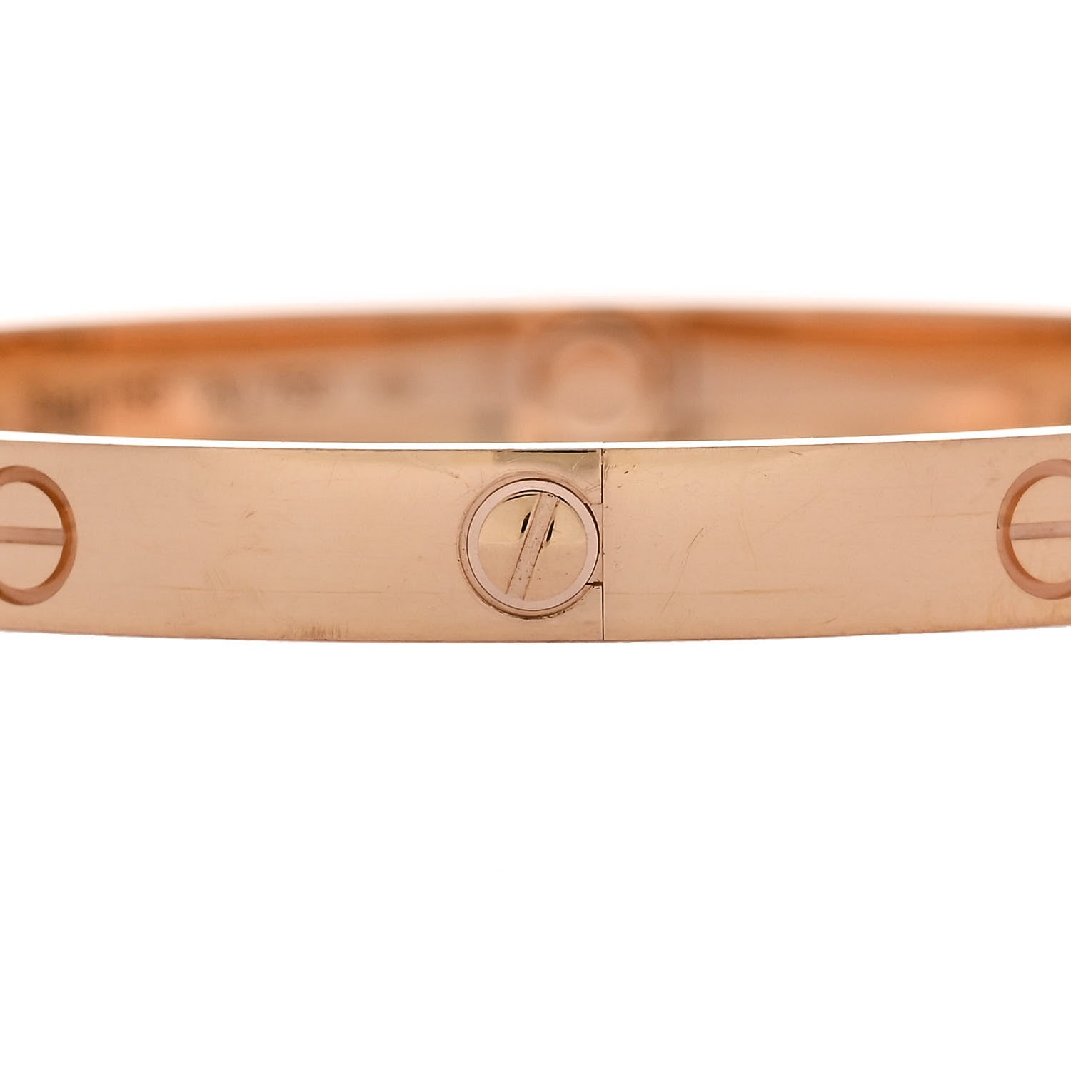 Cartier 18K Pink Gold LOVE Bracelet 20 5 of 9