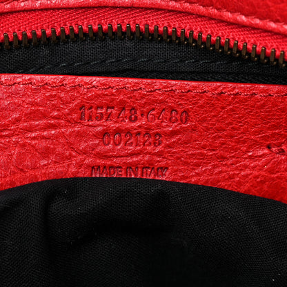 Balenciaga Agneau Classic Hardware City Rouge Coquelicot 7 of 24