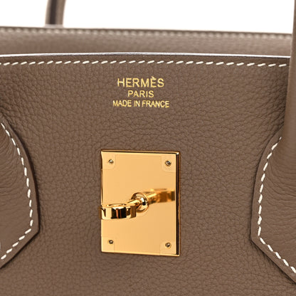 Hermes Togo BIRKIN 35 Etoupe 6 of 12