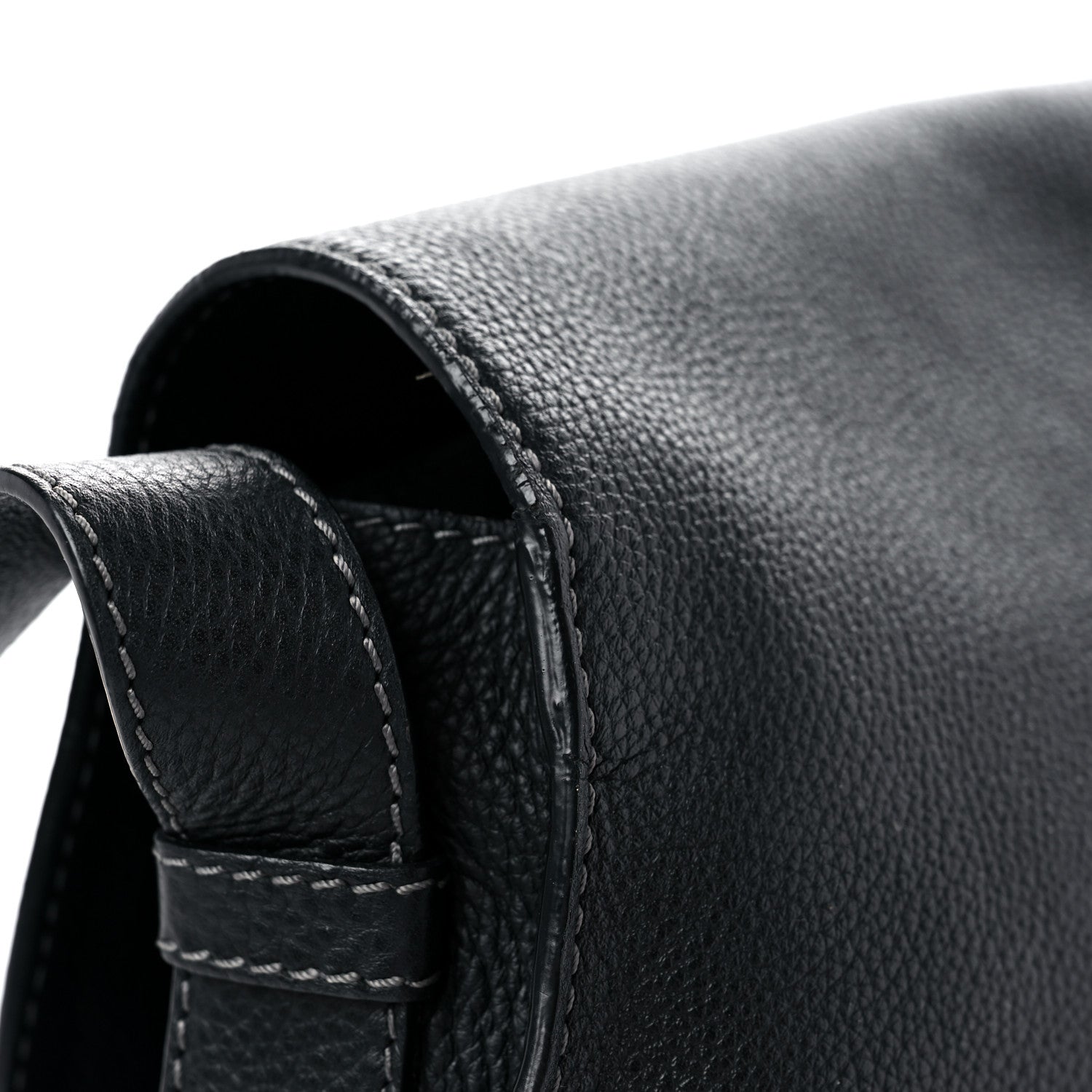 Chloe Calfskin Medium Marcie Round Crossbody Bag Black 16 of 19