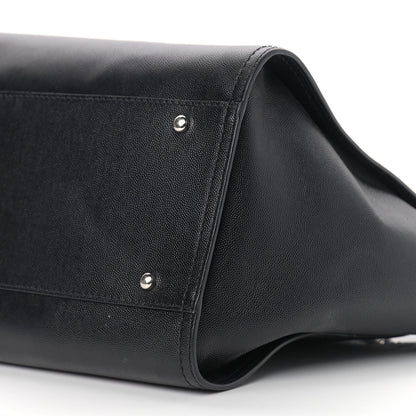 Chanel Caviar Medium Studded Deauville Tote Black 12 of 12