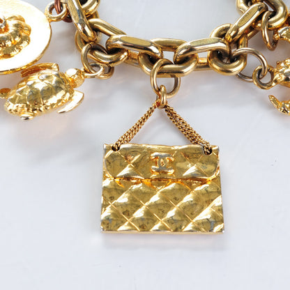 Chanel Precious Symbols Charm Bracelet Gold 4 of 5