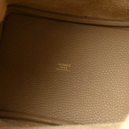 Hermes Taurillon Clemence Picotin Lock 18 PM Trench 5 of 11