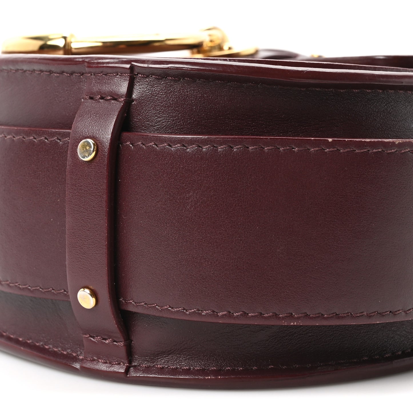 Calfskin Small Tess Bag Burnt Brown Burnt Brown
