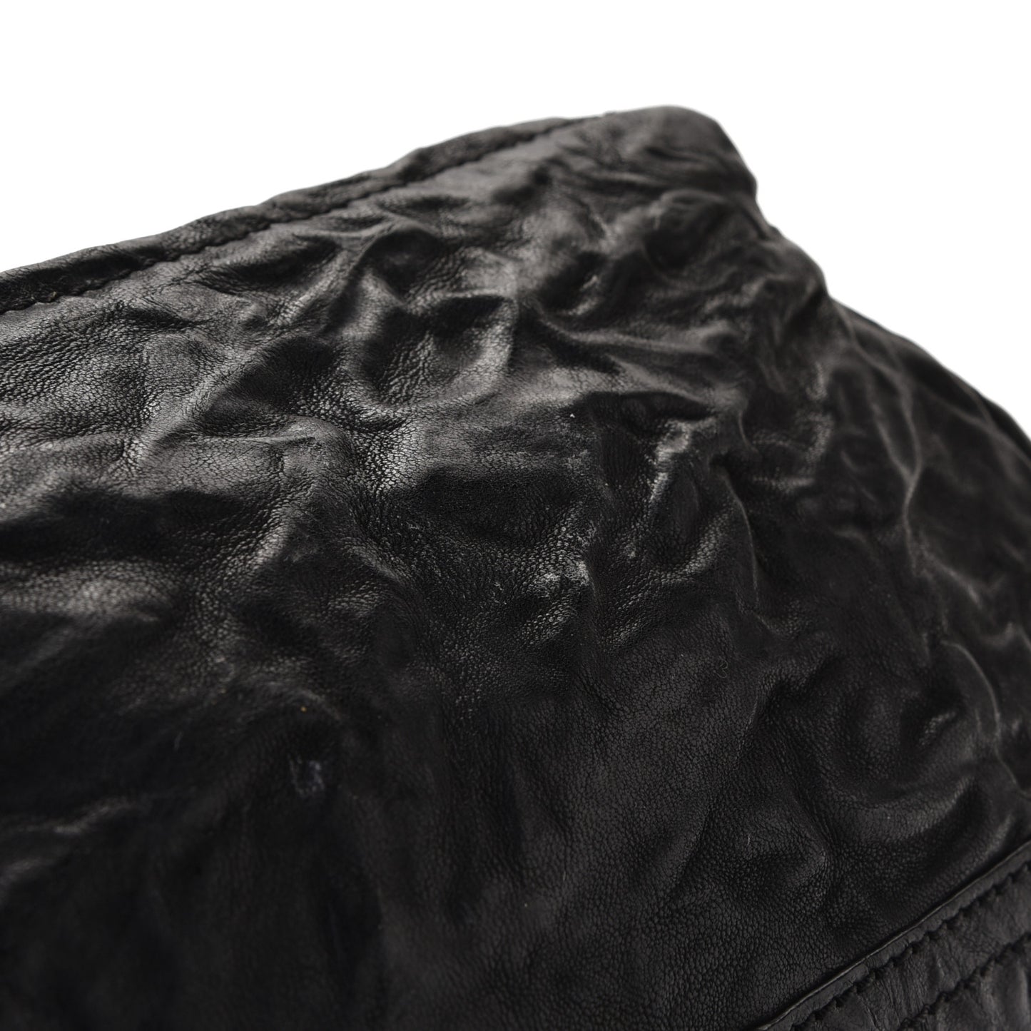 Tumbled Sheepskin Mini Pandora Black