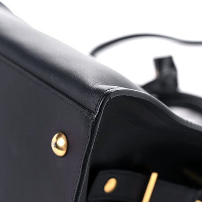 Saint Laurent Calfskin Small Classic Y Cabas Navy Blue 7 of 20
