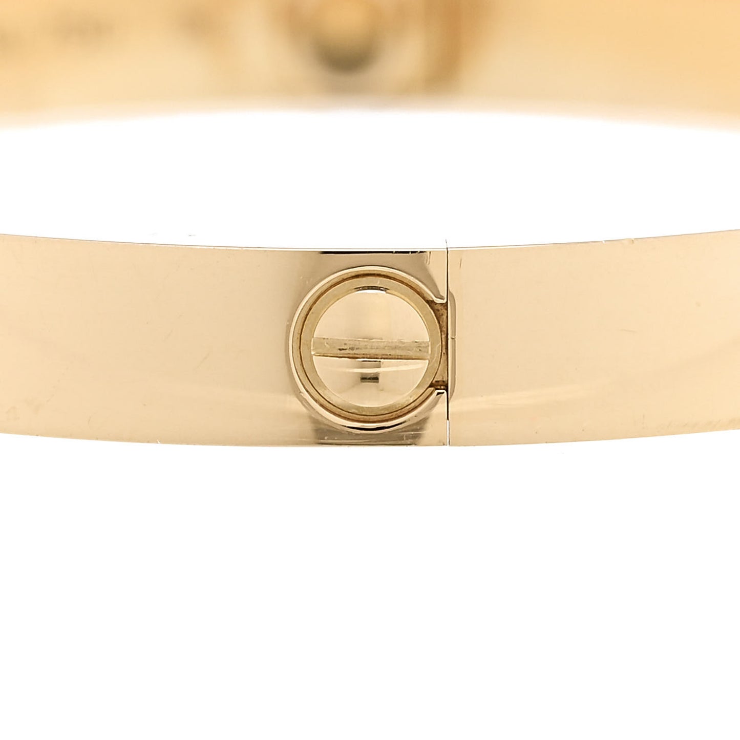 18K Yellow Gold LOVE Bracelet 17