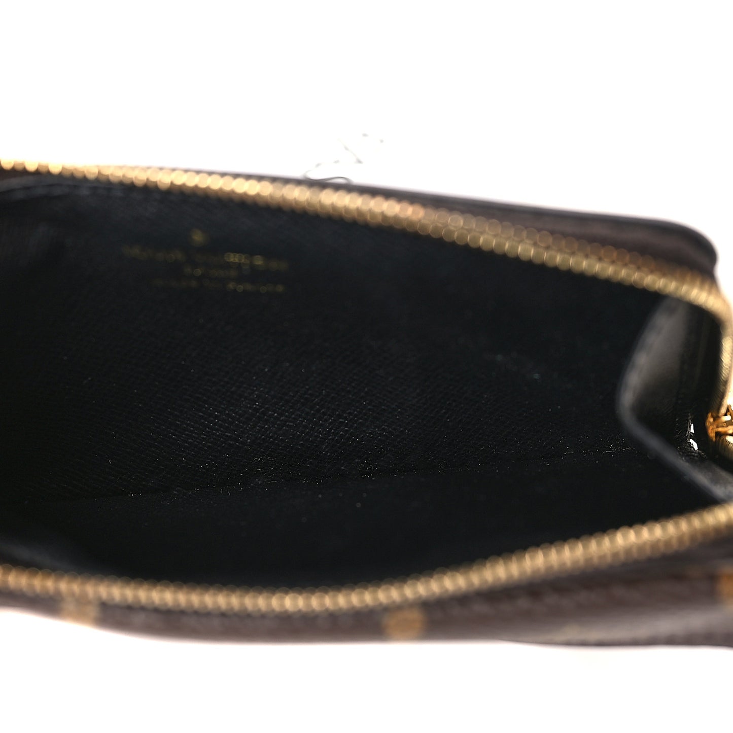 Monogram Recto Verso Card Holder Black