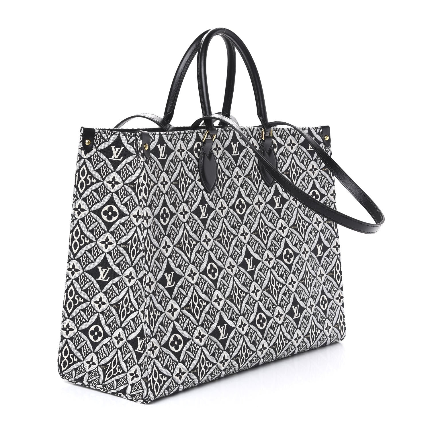 Louis Vuitton Jacquard Since 1854 Onthego GM Grey 2 of 8