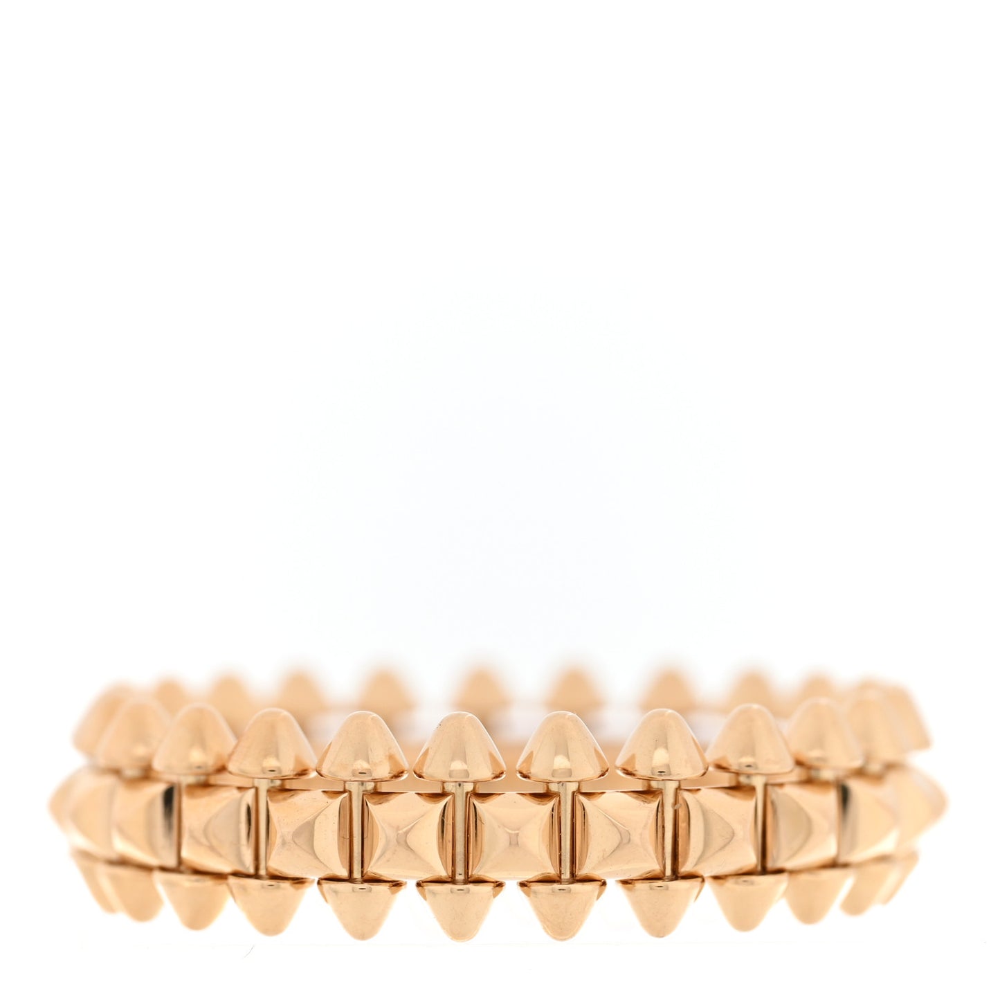 18K Pink Gold SM Clash De Cartier Ring 60 9