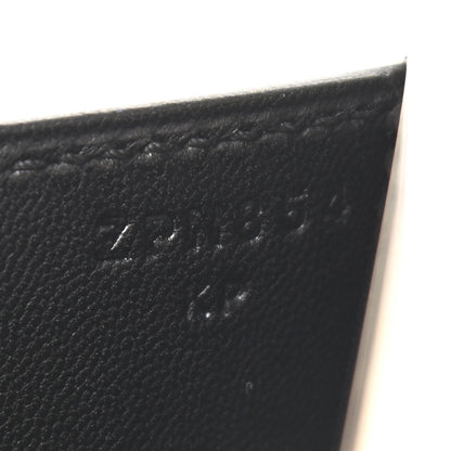 Hermes Niloticus Lizard Mors De Bride Bag Black 7 of 9