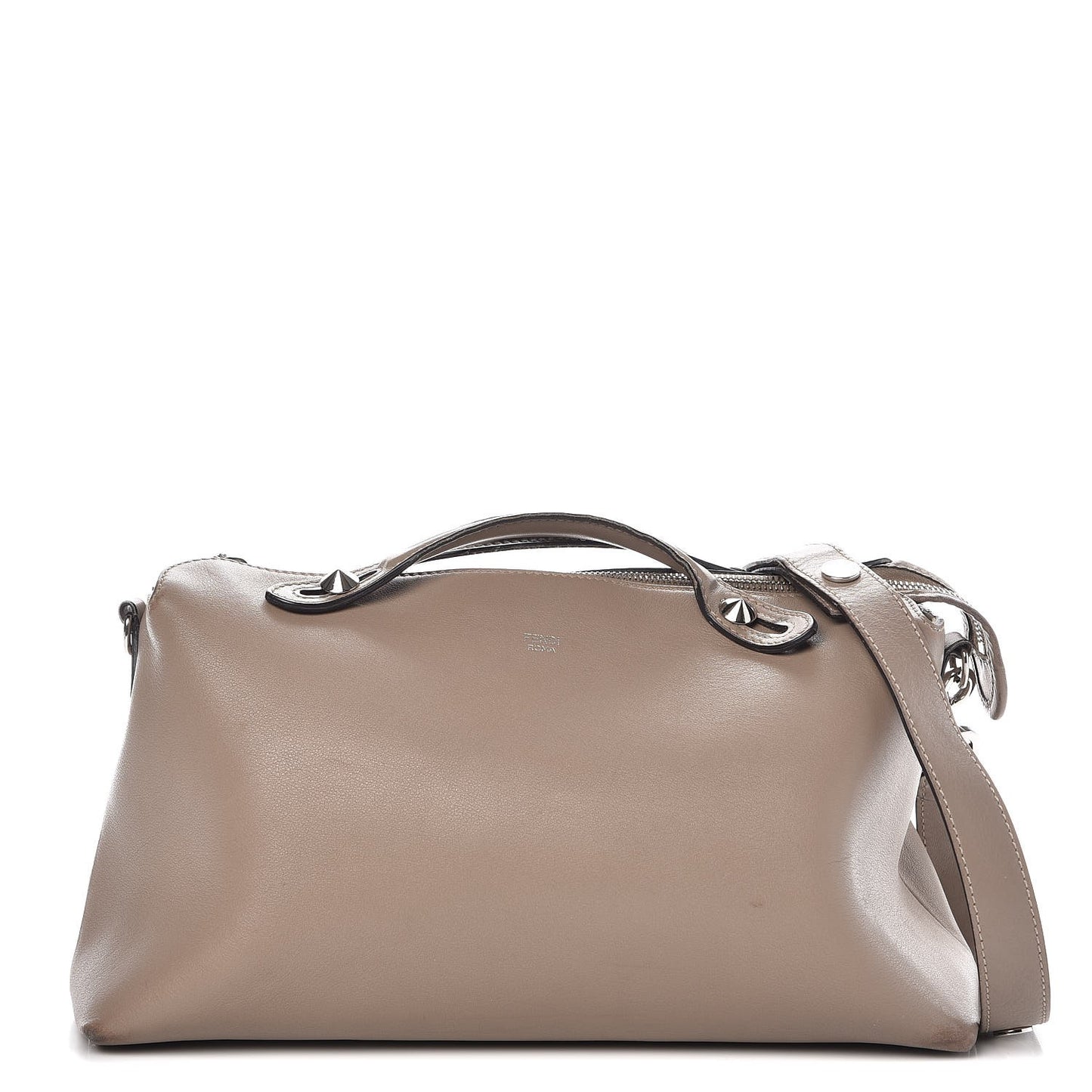 Vitello Dolce Large By The Way Boston Bag Tortora