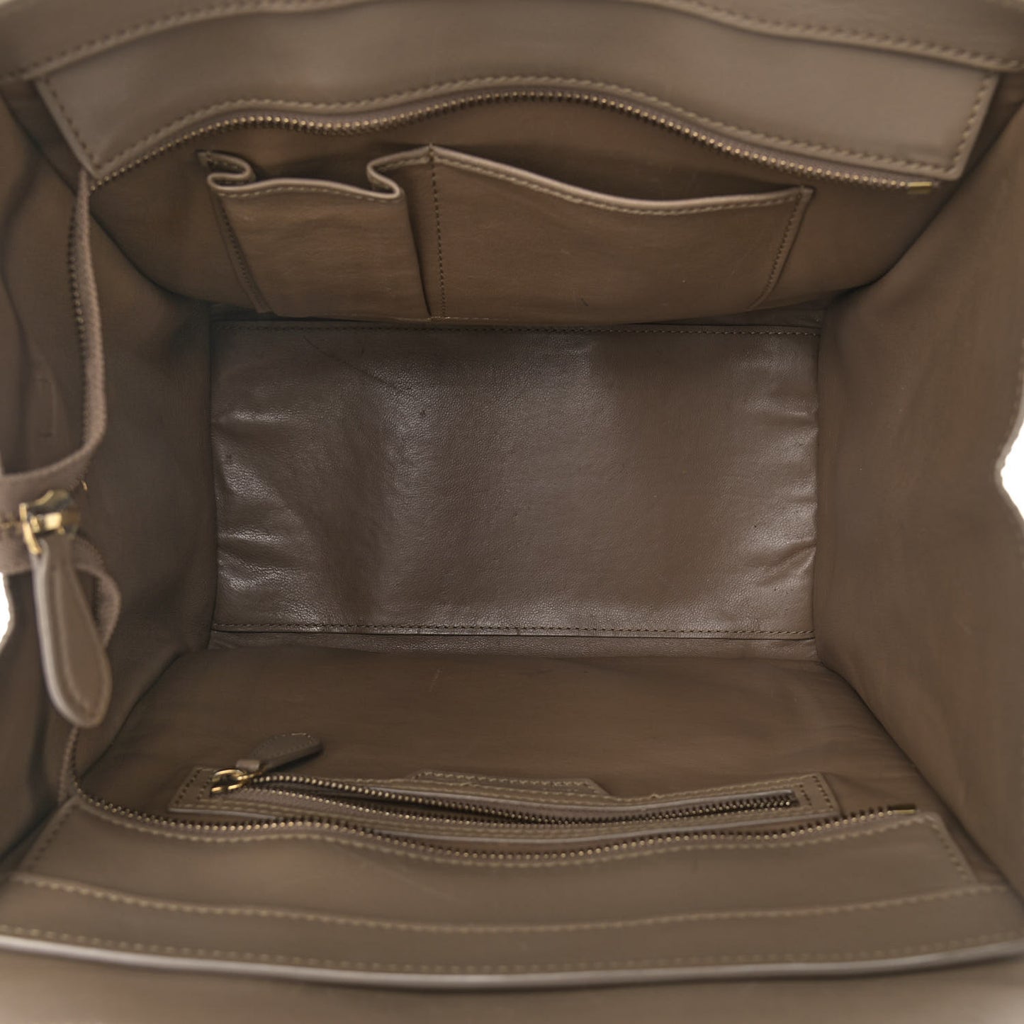 Smooth Calfskin Mini Luggage Camel