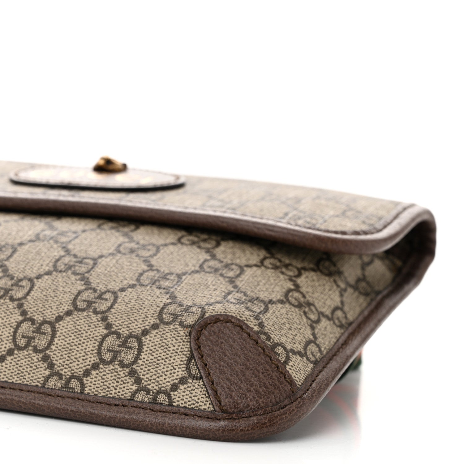 Gucci GG Supreme Monogram Neo Vintage Web Belt Bag Brown 10 of 10