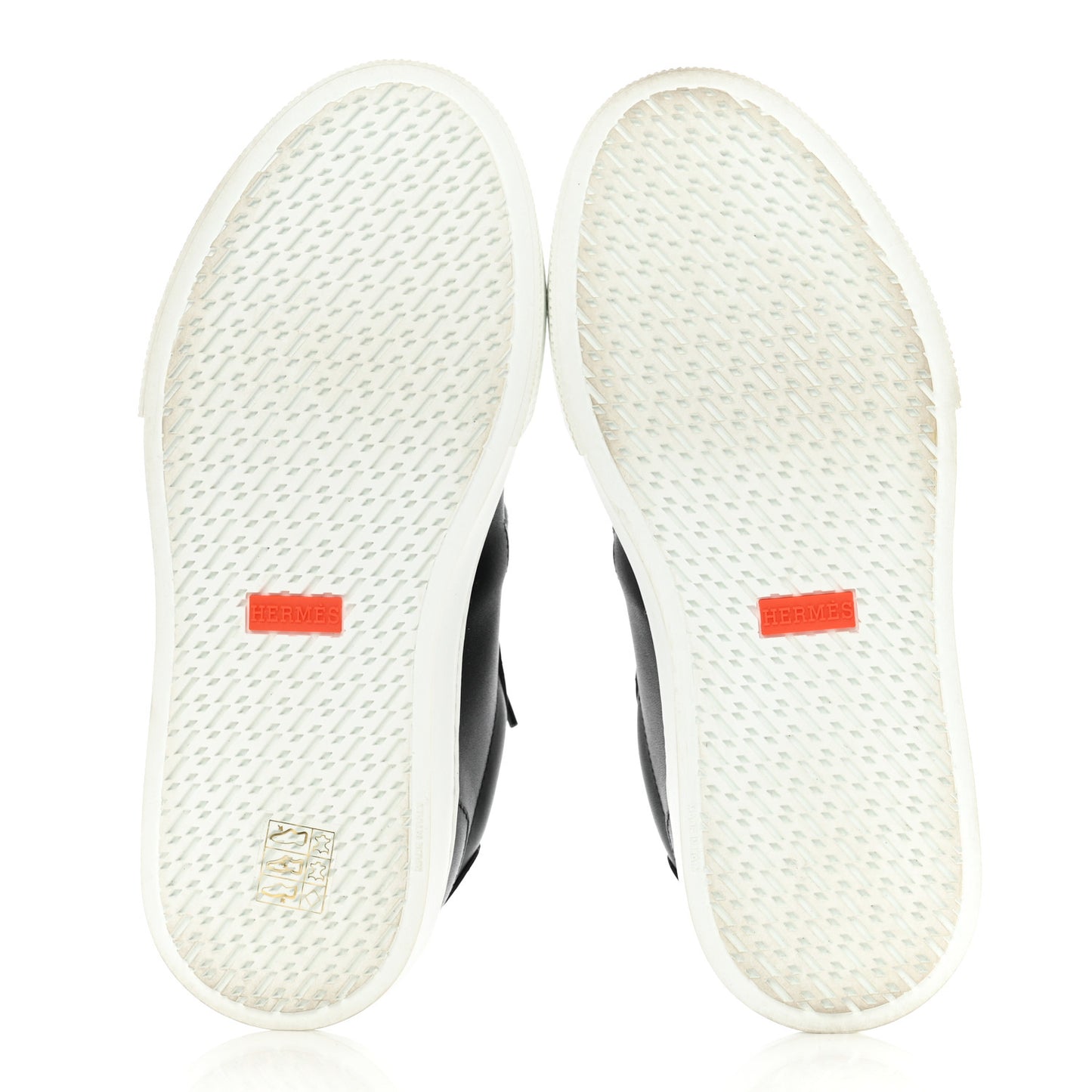 Calfskin Day Sneakers 36.5 Black