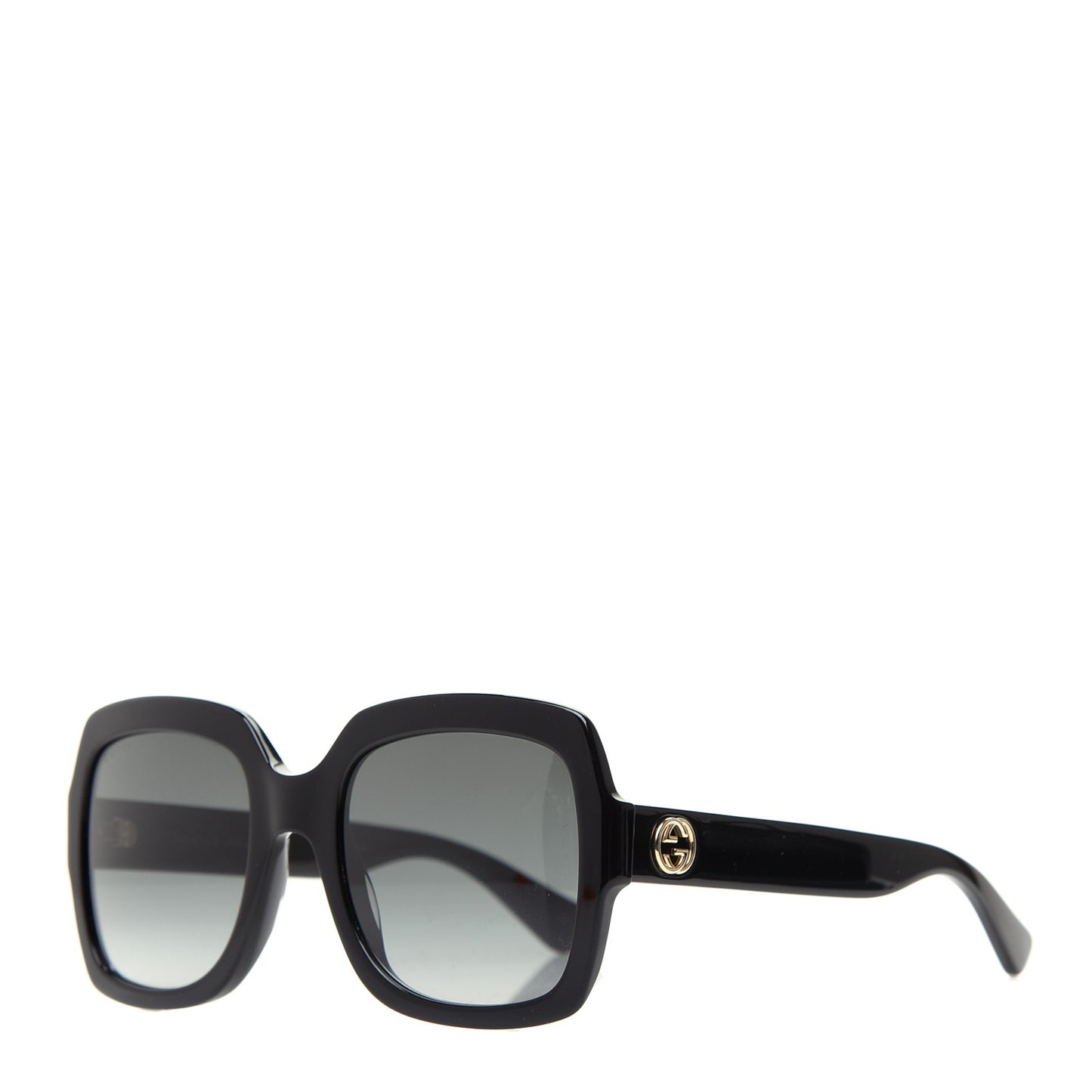 Acetate Oversized Square GG0036S Sunglasses Black