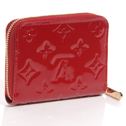 Louis Vuitton Vernis Zippy Coin Purse Pomme D'Amour 3 of 8