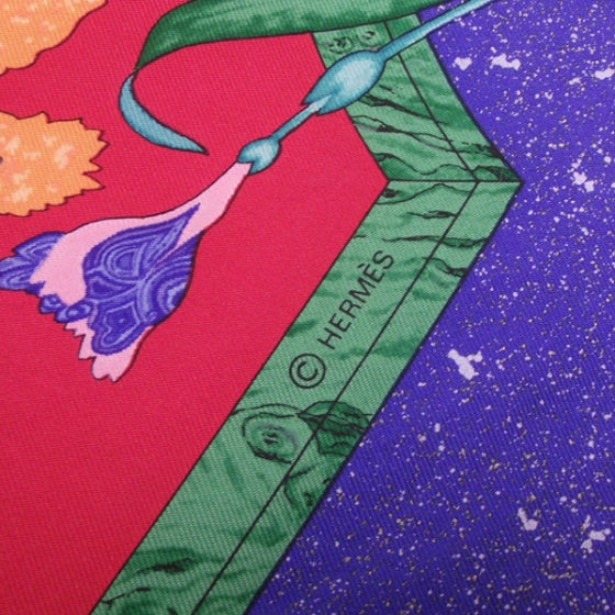 Hermes Silk Pierres D'Orient Et D'Occident Scarf 7 of 8
